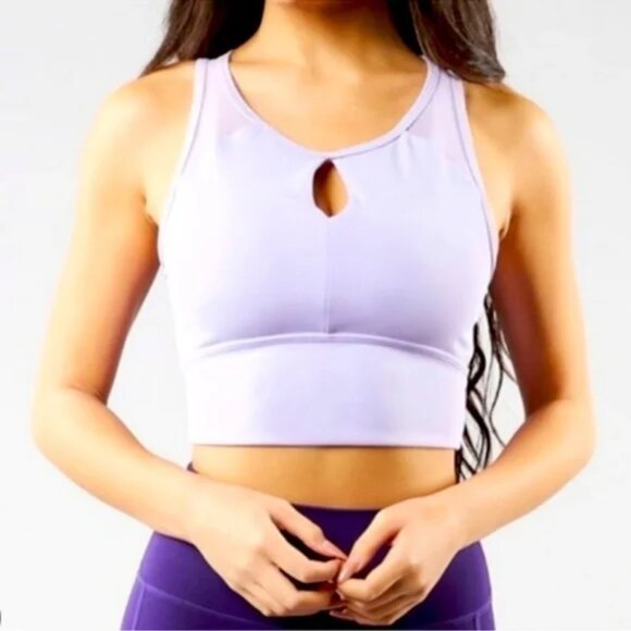 Buffbunny Step up Crop in Lennox Lavender Haze - Picture 1 of 6